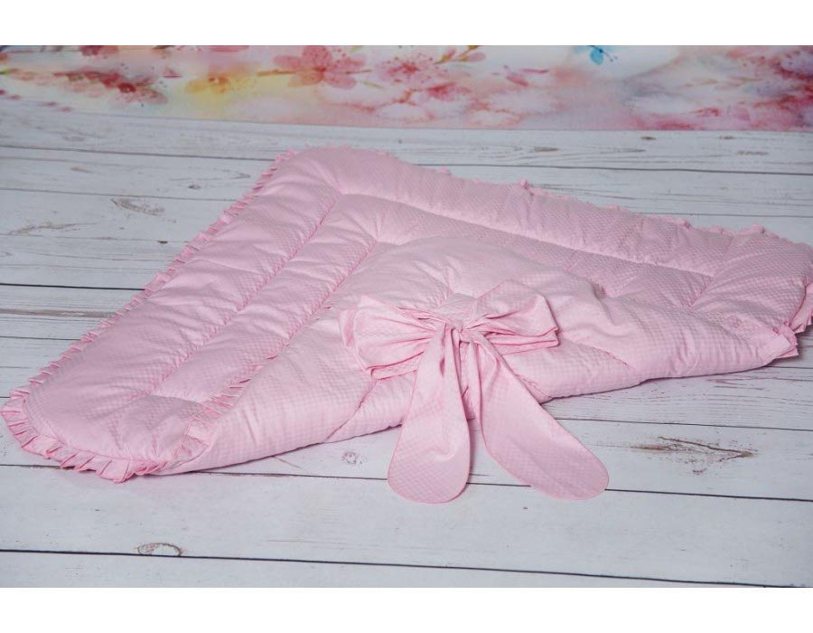 Конверт - одеяло на выписку – Солнышко, Р2015, весна, розовый  
